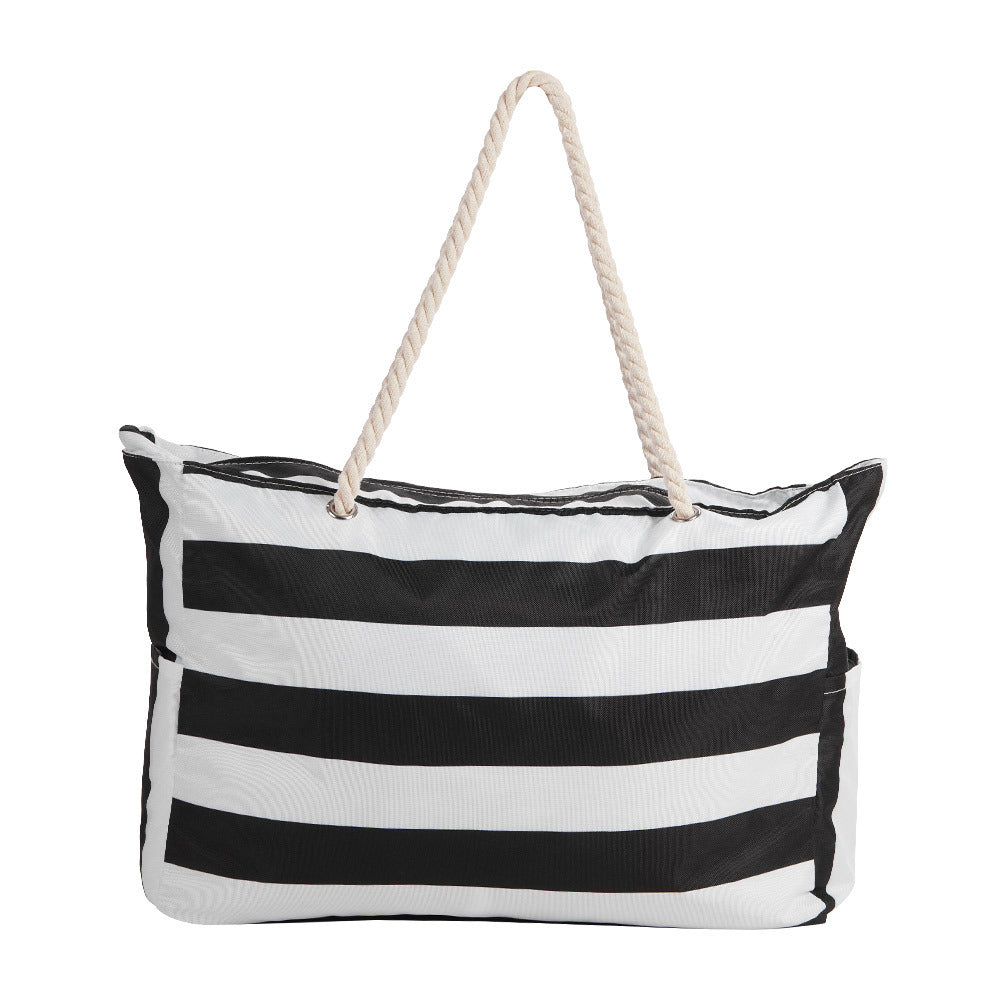 Polyester Large Capacity Tote Bag Beach Bag