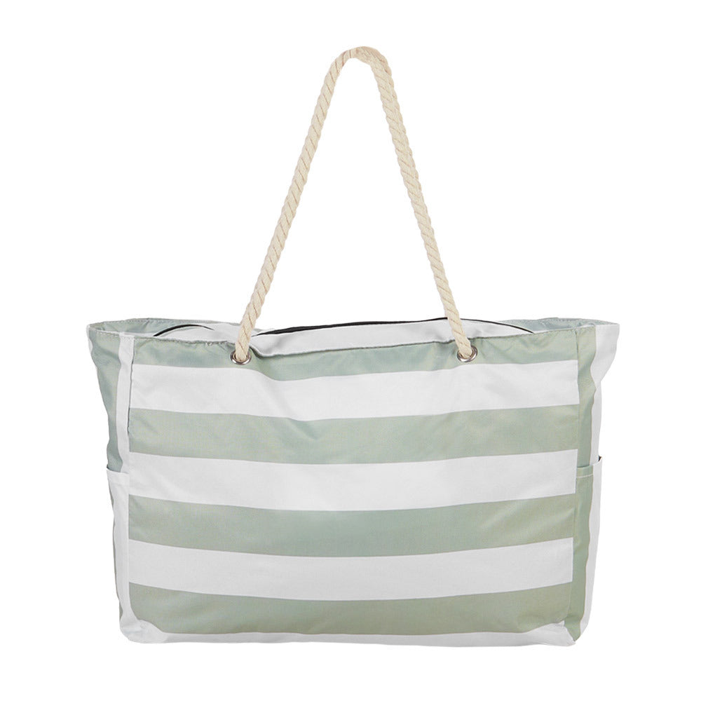 Polyester Large Capacity Tote Bag Beach Bag