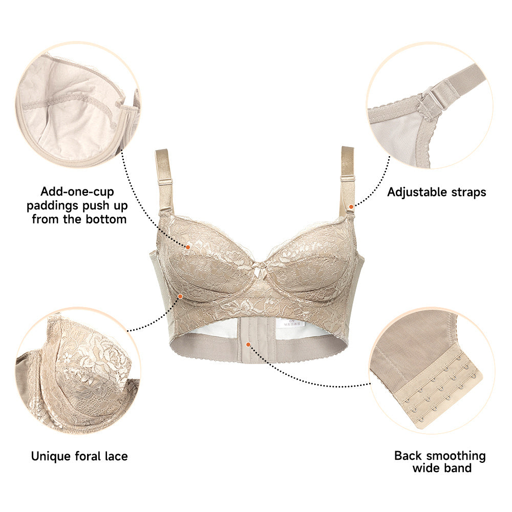 Women Lace Push-up Brassiere, WO0074