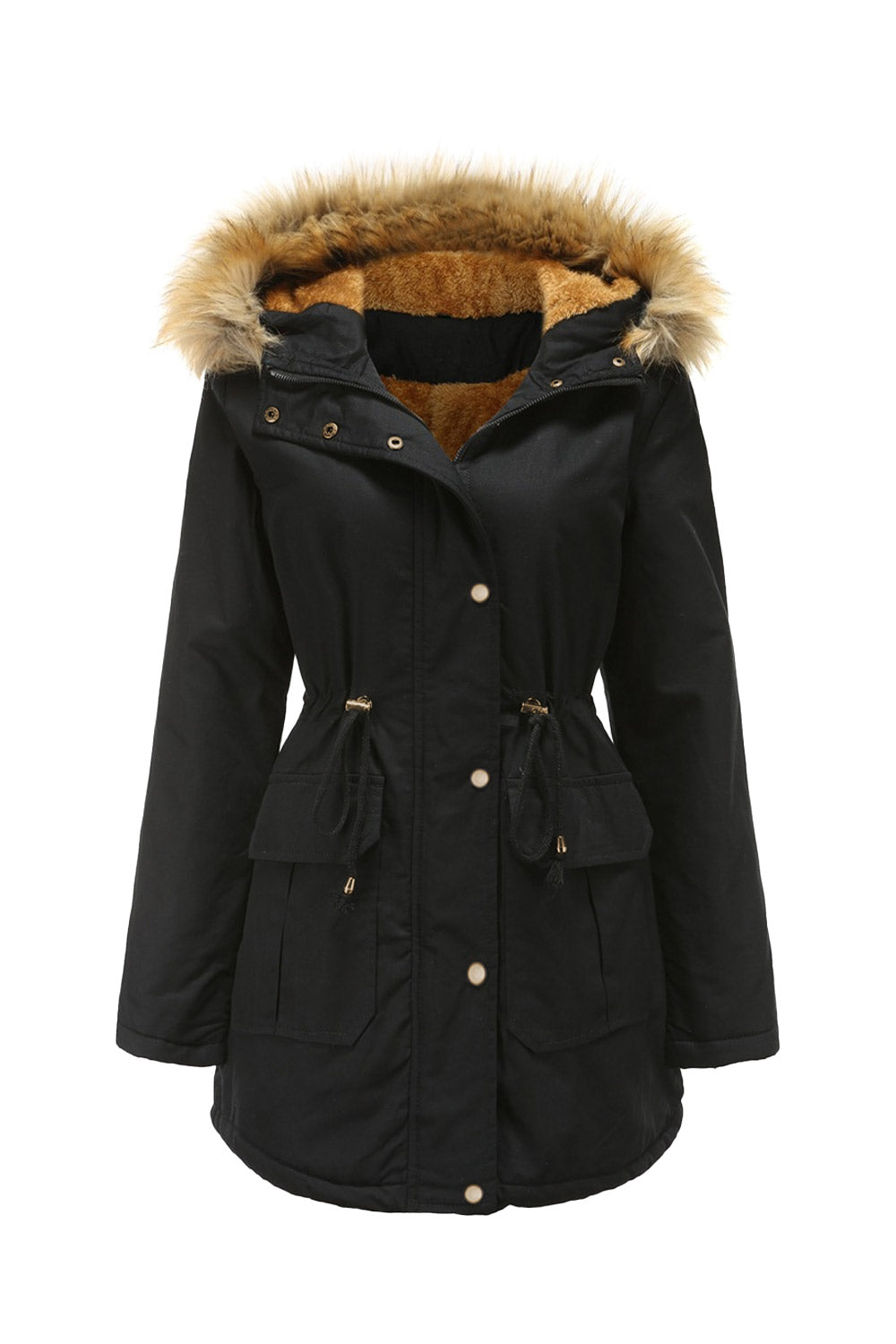 Winter Casual Zip-up Coat Jacket