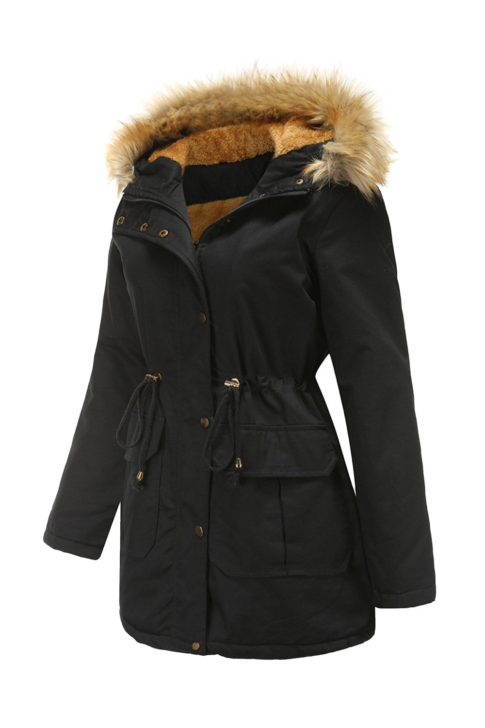 Winter Casual Zip-up Coat Jacket