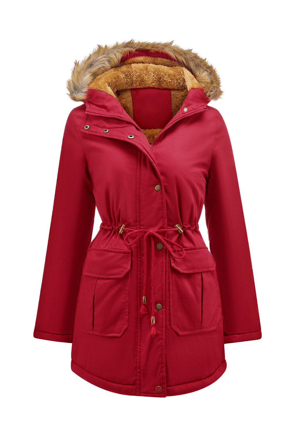 Winter Casual Zip-up Coat Jacket