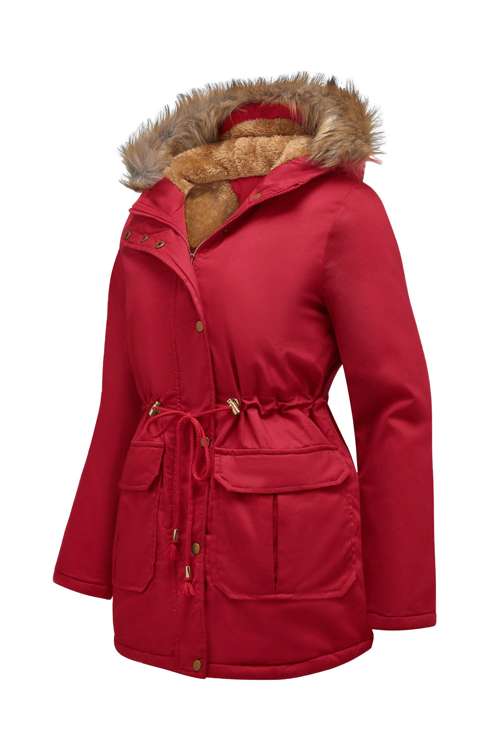 Winter Casual Zip-up Coat Jacket