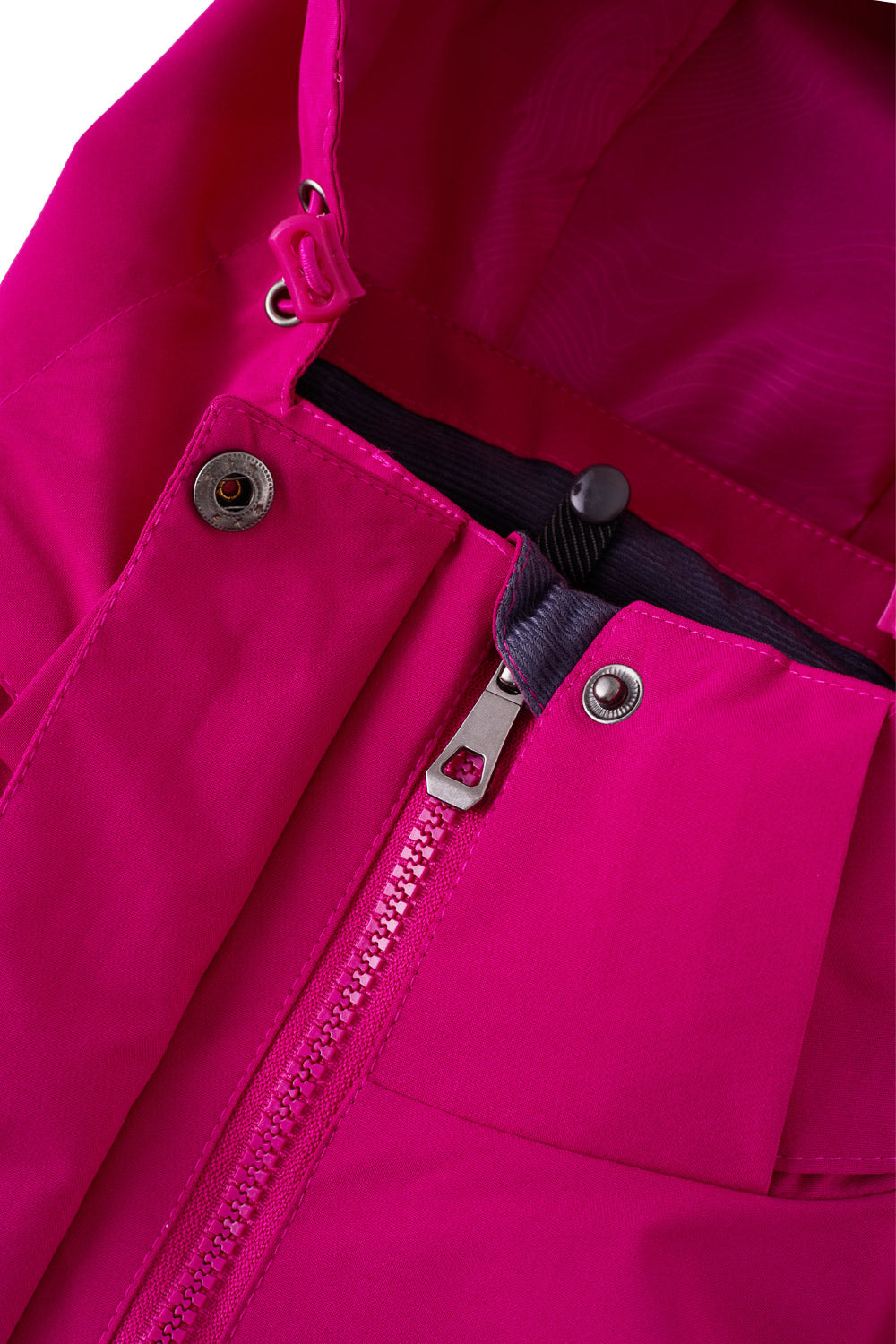 Waterproof Hardshell Jacket with Fleece Lining